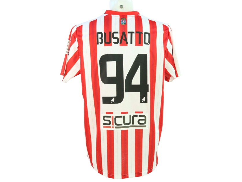 Busatto's Vicenza Match-Issued Shirt, 2022/23