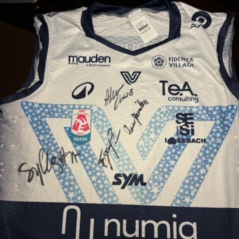 Official Numia Vero Volley Milano Shirt, 2024/25 - Signed by Danesi, Egonu, Sylla e Orro