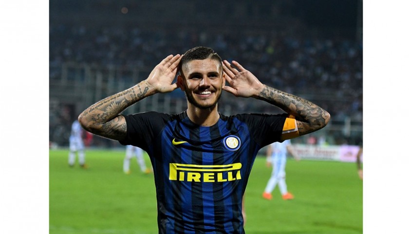 Icardi's Inter Match Shirt , 2016/17