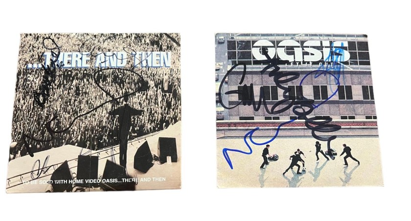 Oasis Signed Two CDs - Package 5
