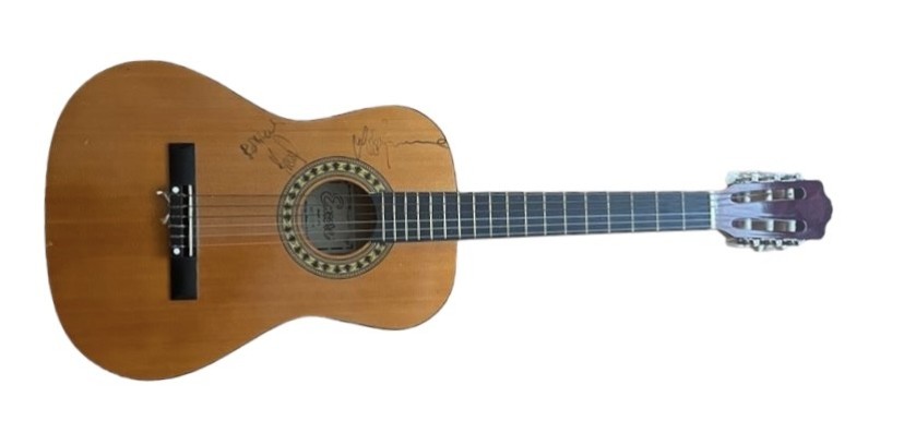 Roy Wood and Jeff Lynne Signed Acoustic Guitar