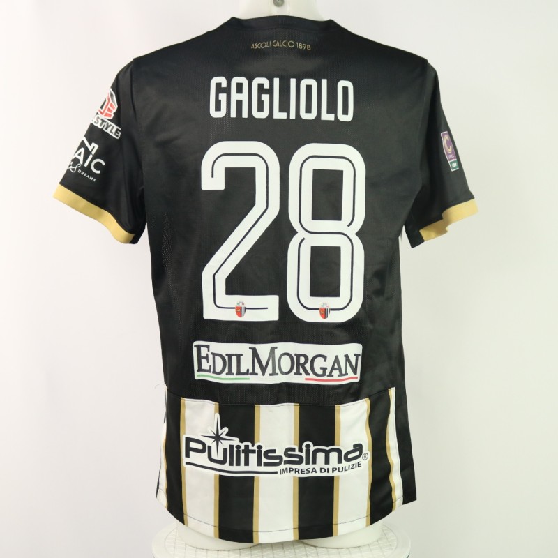 Maglia Gagliolo Unwashed, Ascoli vs Campobasso 2024