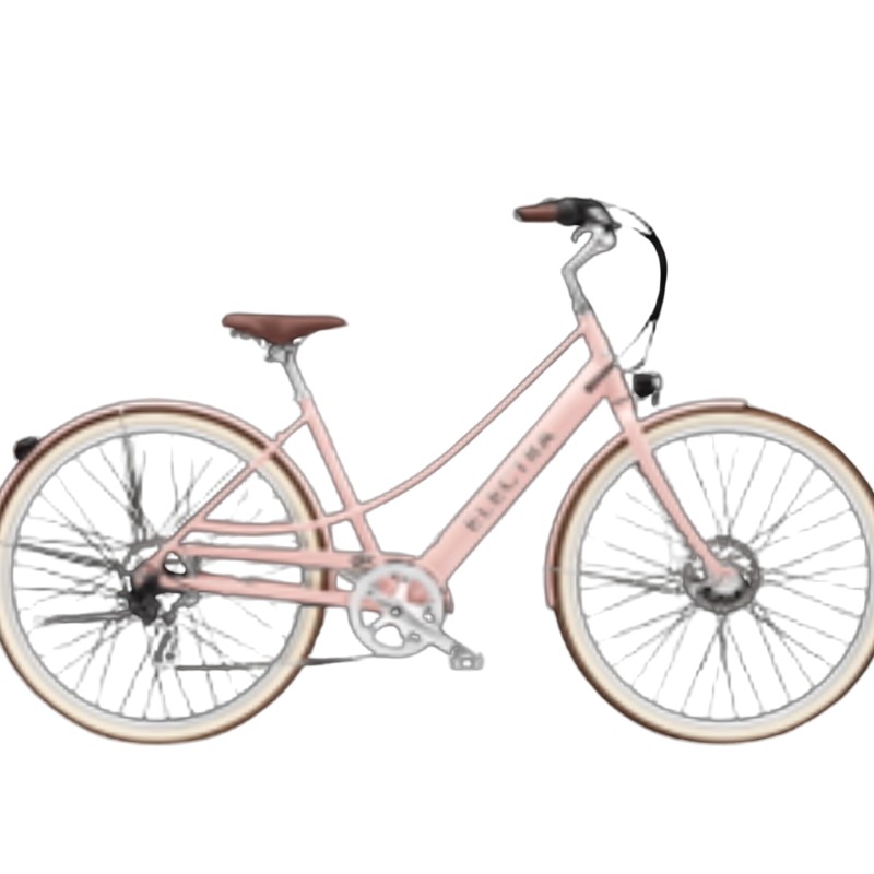 Bicicletta Electra Loft Go! Step-Thru Rosa con Cestino - Trek Bikers