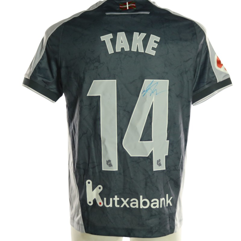 Maglia Take Unwashed Girona vs Real Sociedad, 2026 - Autografata