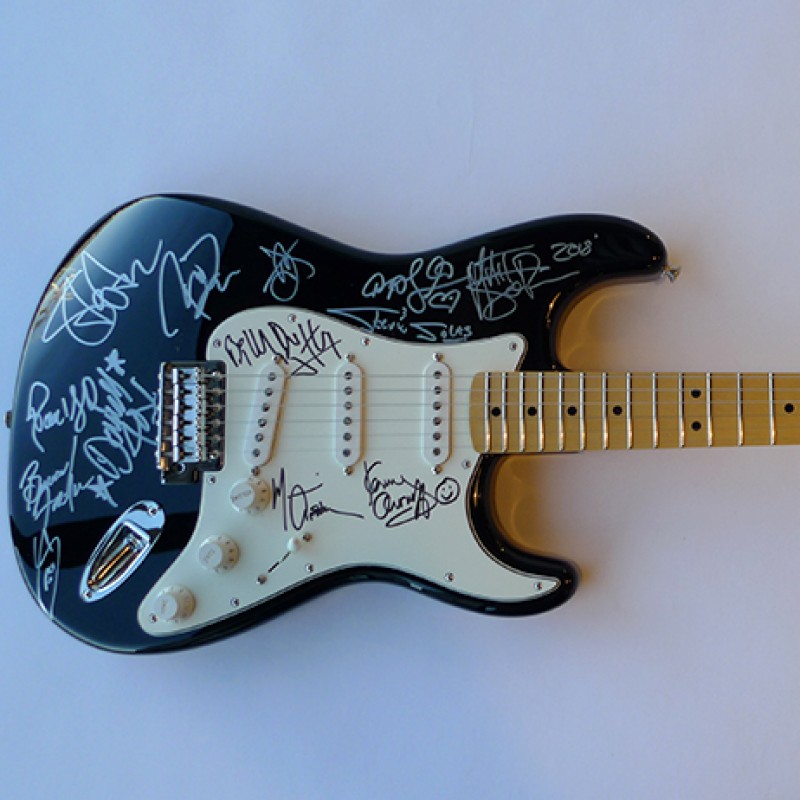 Signed Fender Stratocaster Guitar