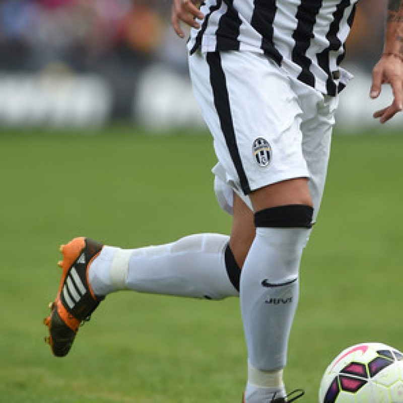 Scarpe Pepe Juventus, indossate stagione 2014/2015 - autografate