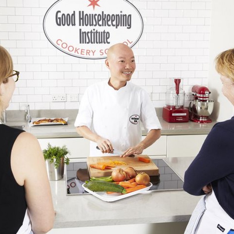 2 Half-Day Cookery Course by the Good Housekeeping Institute Cookery School for 2