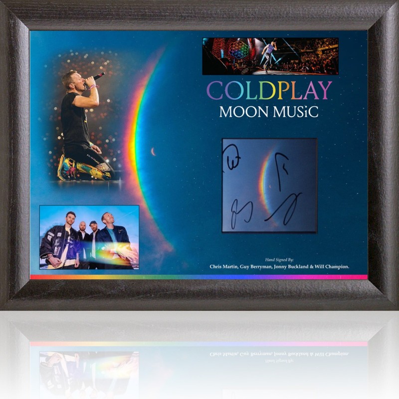 Coldplay VIP Wembley Seats with Signed Memorabilia