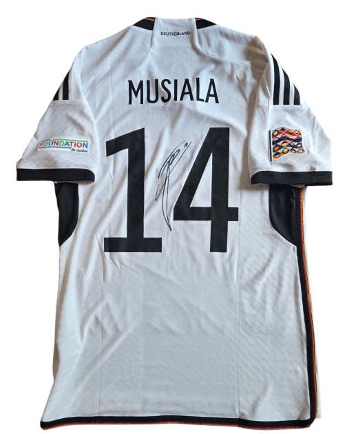 Maglia Gara Musial Inghilterra vs Germania, Nations League 2022 - Autografata