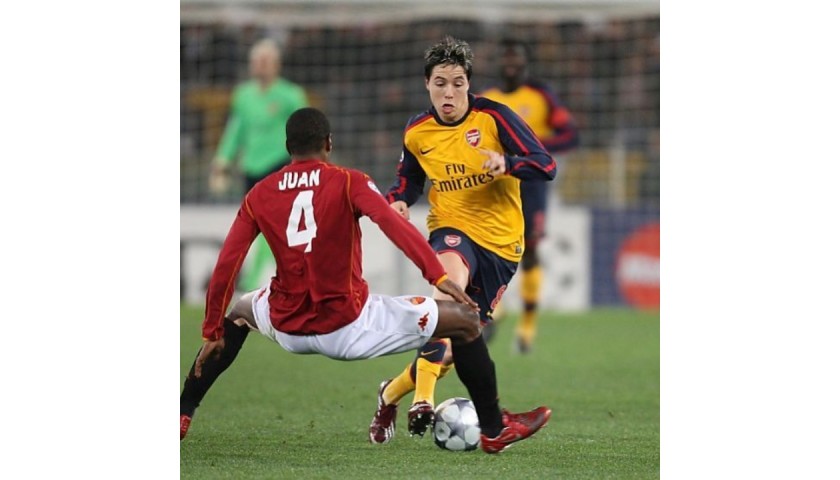 Nasri's Official Arsenal Signed Shirt, 2008/09