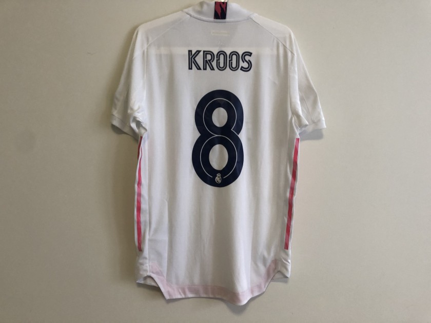 Toni Kroos' Real Madrid Champions League Match-Issued Shirt, 2020/2021