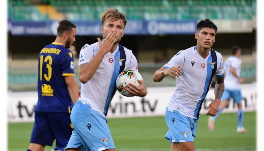 Immobile's Match Shirt, Verona-Lazio 2020