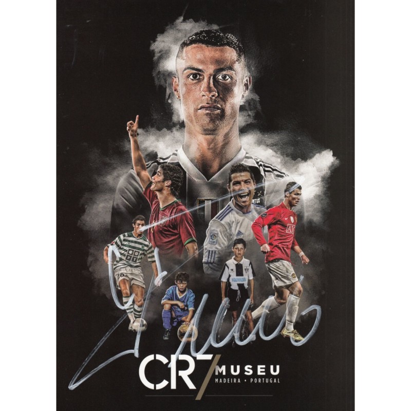 Cristiano Ronaldo Signed Poster