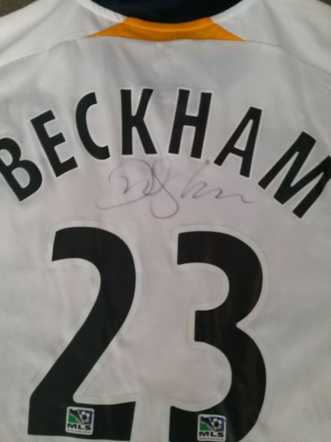 david beckham signed jersey