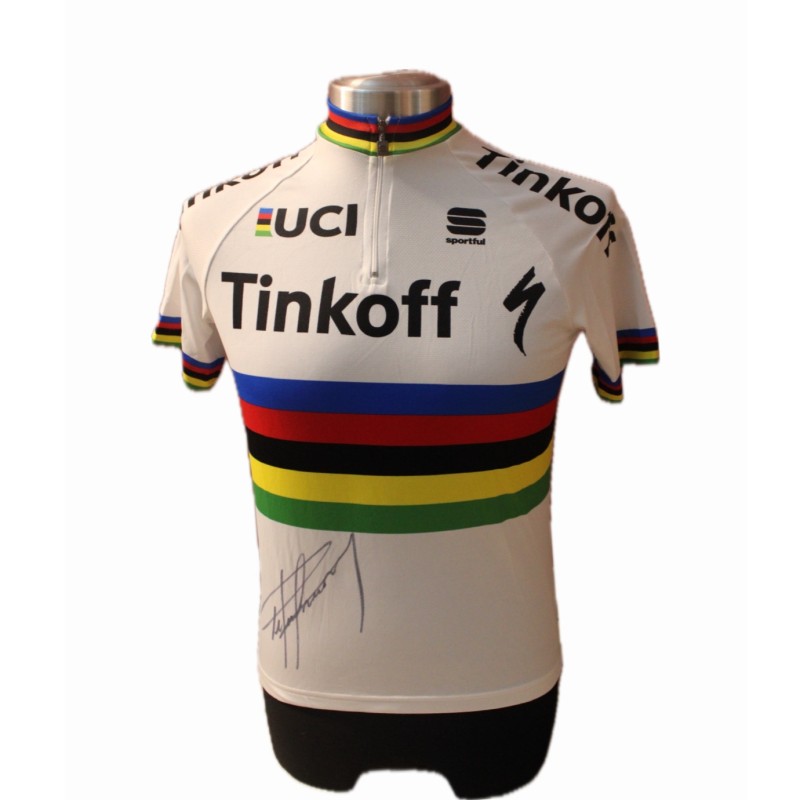 Peter Sagan's Signed "World Champion" Shirt, 2017
