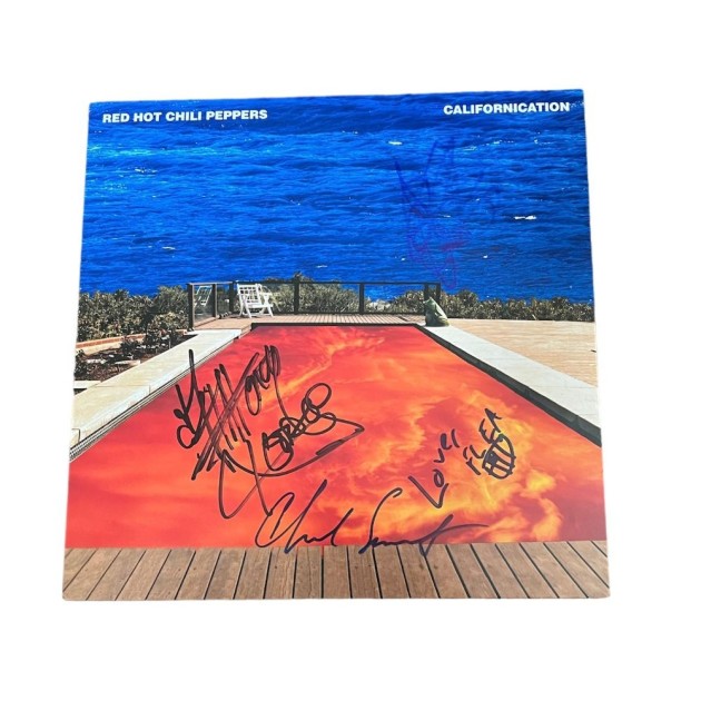 Red Hot Chili Peppers Signed Californication Vinyl LP