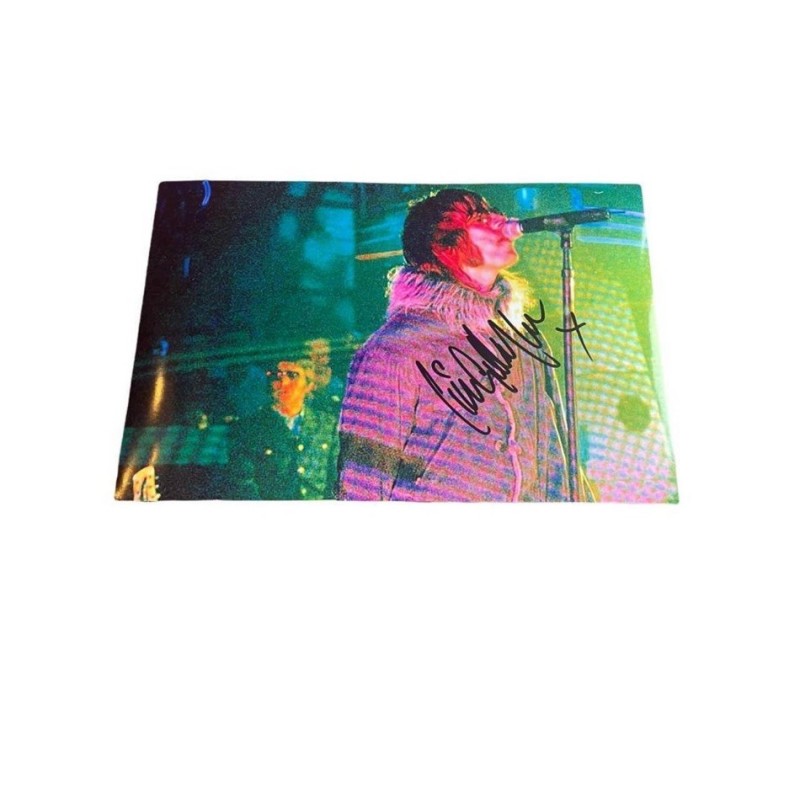 Liam Gallagher of Oasis Signed Photograph