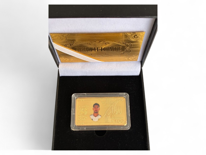Jude Bellingham Gold Plated Bar 