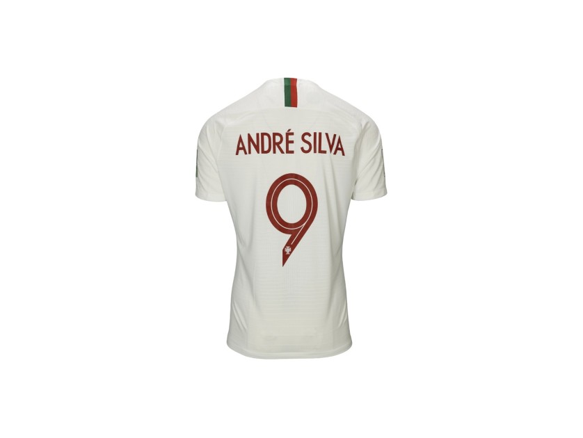 Andre Silva's Uruguay vs Portugal Match-Issued Shirt, WC 2018