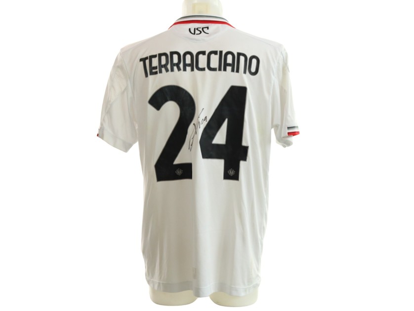 Terracciano's Signed Unwashed Shirt, Milan vs Cremonese 2025