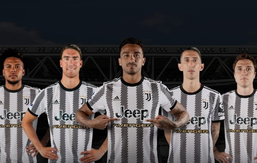 Juventus FC to debut special celebratory Jeep Avenger team shirt, Jeep