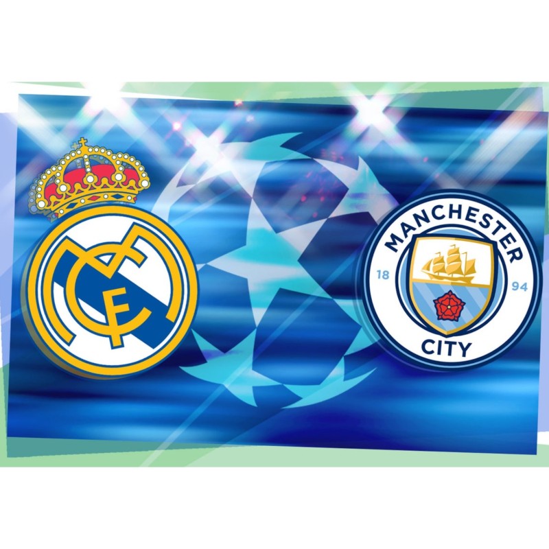 Due biglietti - Real Madrid vs Manchester City, spareggio ad eliminazione diretta di Champions League