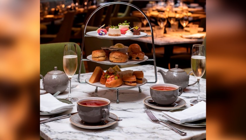 Champagne Afternoon tea at 11 Cadogan Gardens for Two