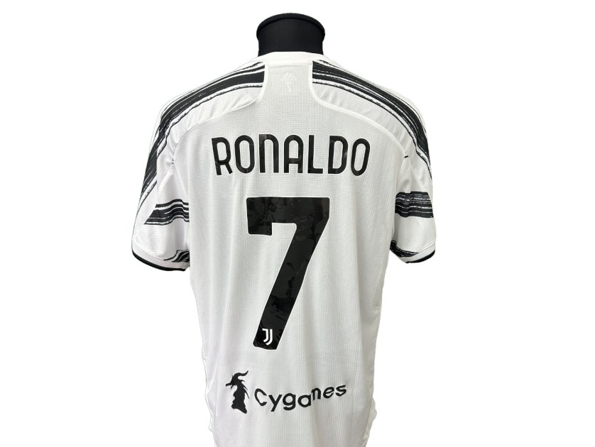 Cristiano Ronaldo's Juventus Match-Issued Shirt, 2020/21 - Special Region Patch