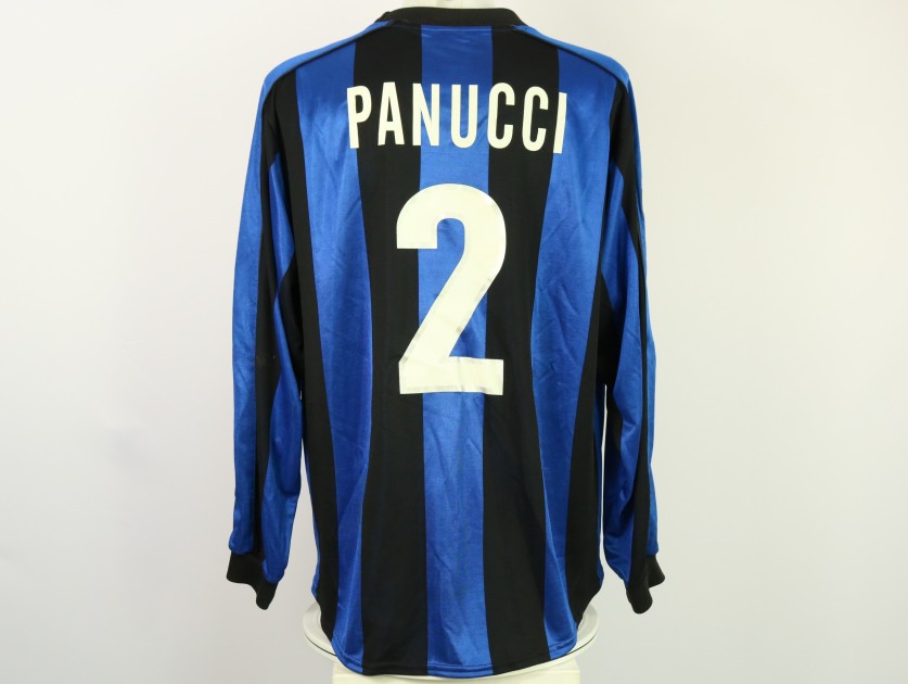 Panucci's Inter Match-Issued Shirt, 1999/00