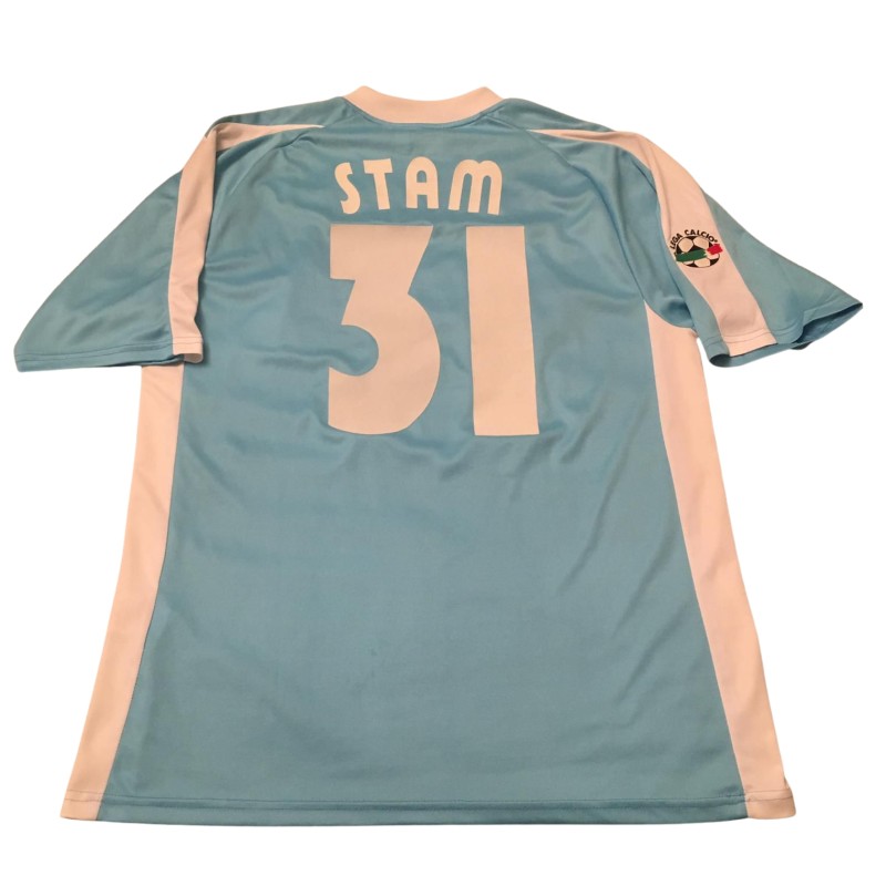 Stam's Lazio Match-Issued Shirt, 2003/04