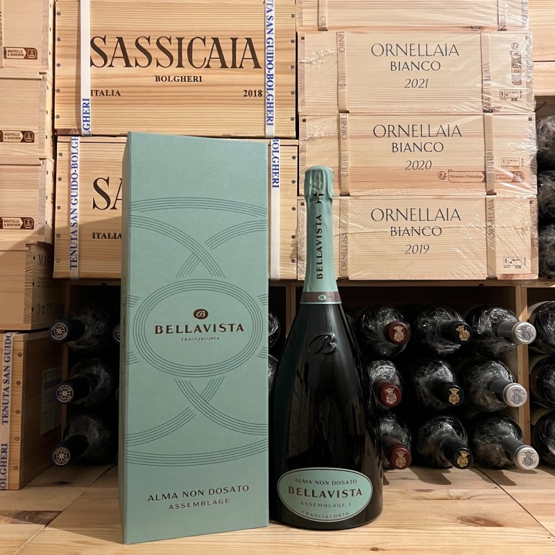 Alma Non Dosato Magnum Assemblage 1 Bellavista Franciacorta DOCG With Case