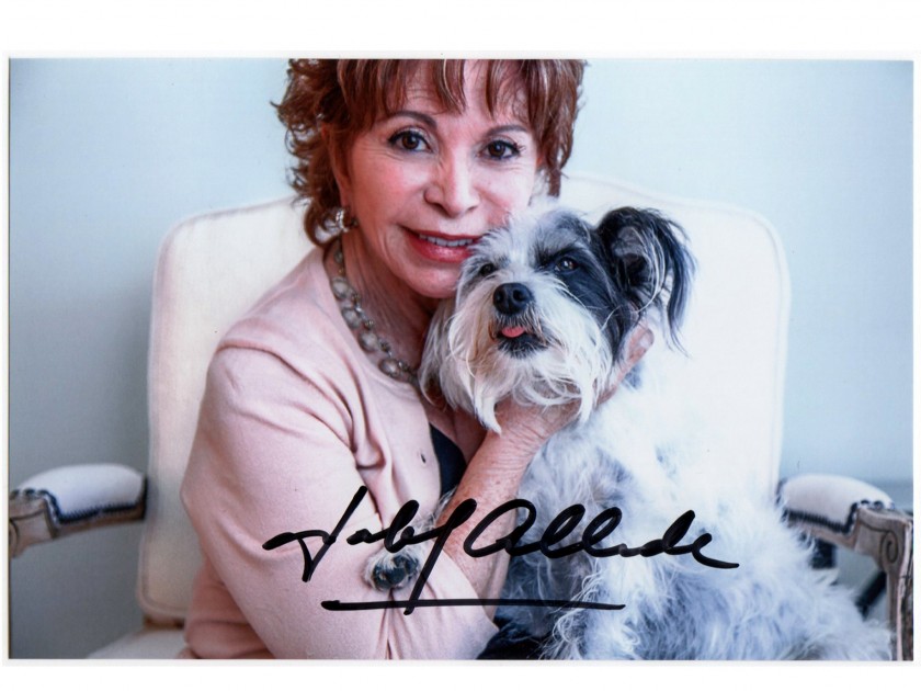 Isabel Allende Signed Picture