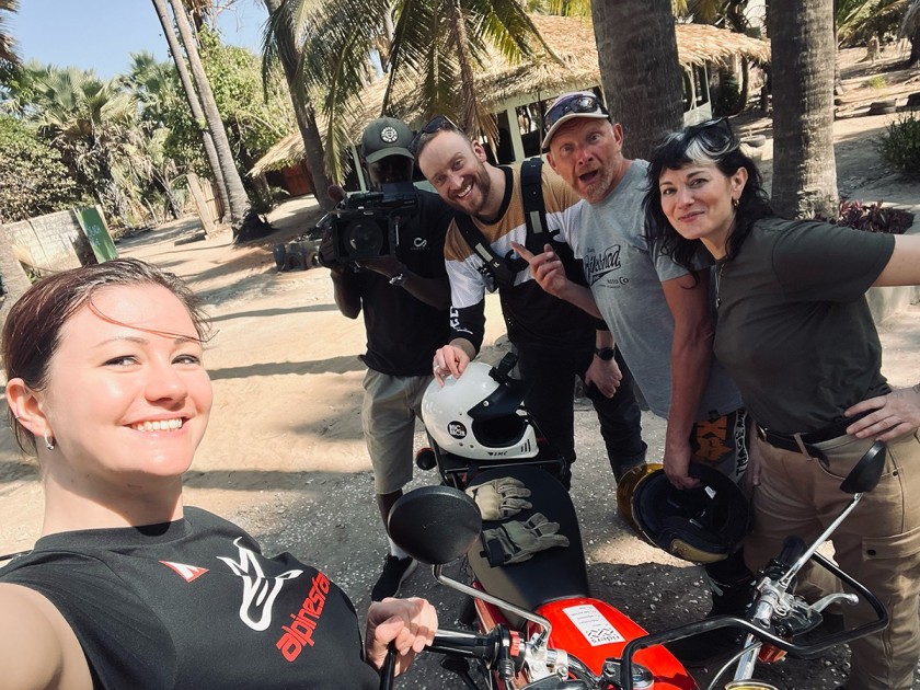 Win a Motorcycle Adventure Ride in The Gambia with Two Wheels for Life