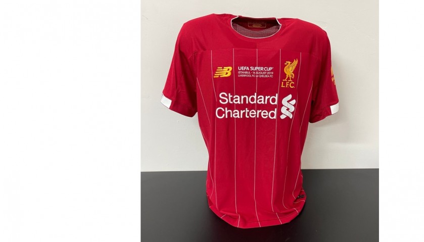 Mané's Official Liverpool Signed Shirt, UEFA Super Cup 2019