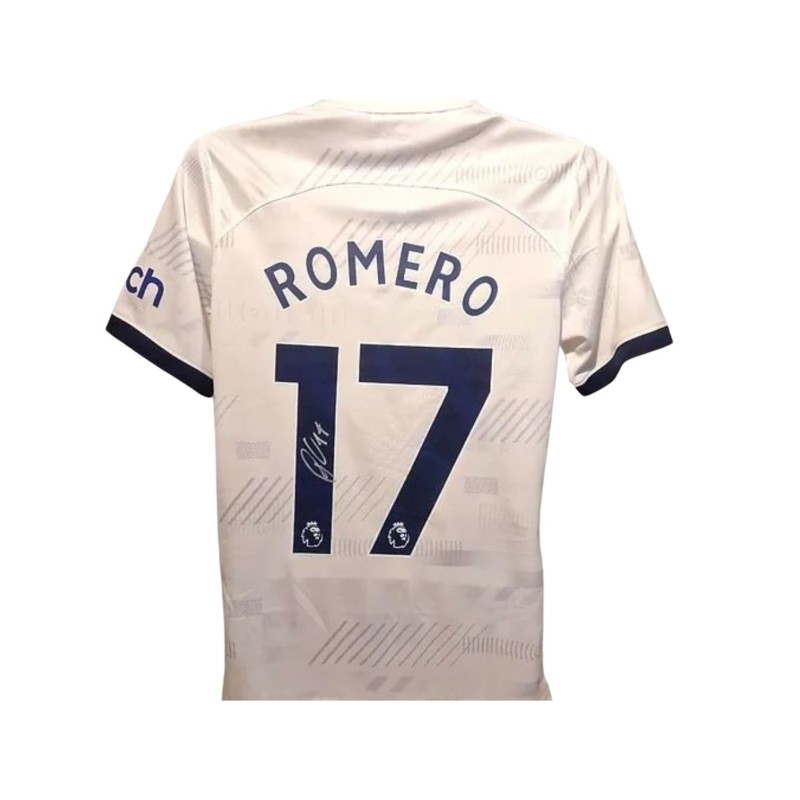 Cristian Romero's Tottenham FC 2023/24 Signed Official Shirt