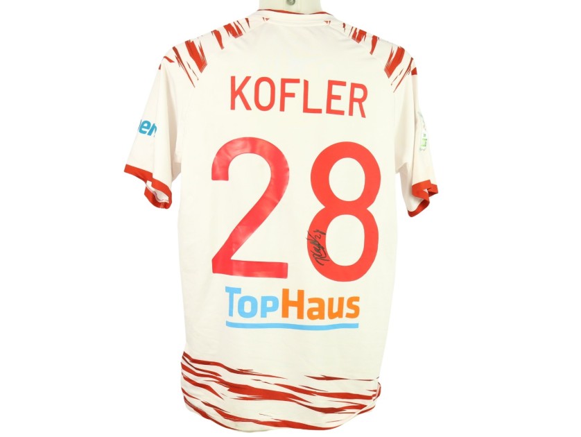 Kofler's Unwashed Signed Shirt, Catanzaro vs Sudtirol 2024