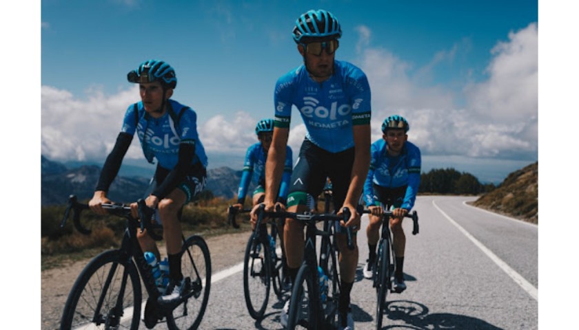 Eolo-Kometa Team Race Jersey, 2021 - Signed by the Giro Riders