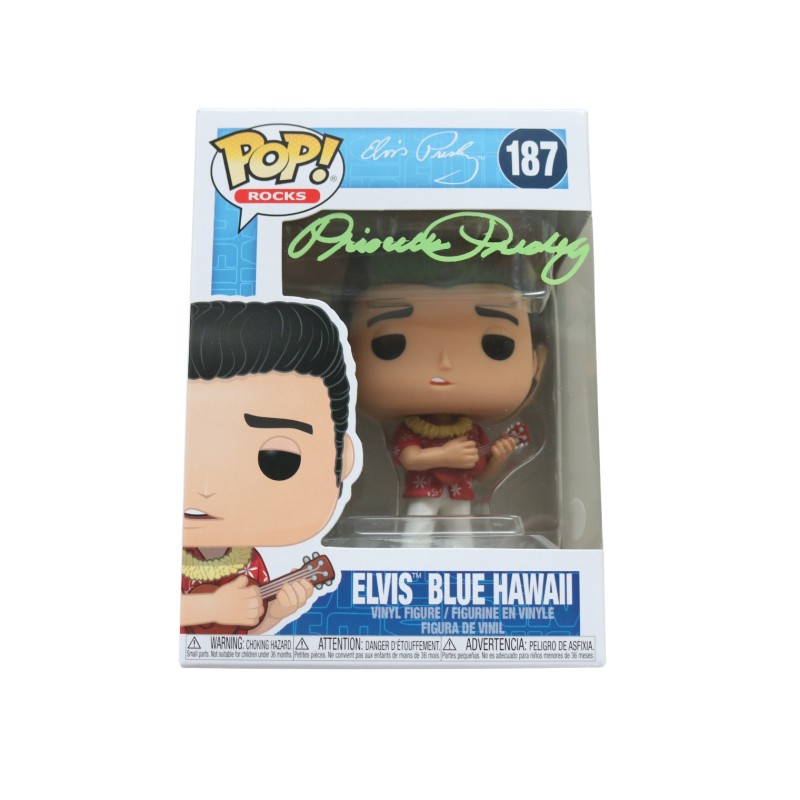 Elvis Presley Funko POP - Signed by Priscilla Presley