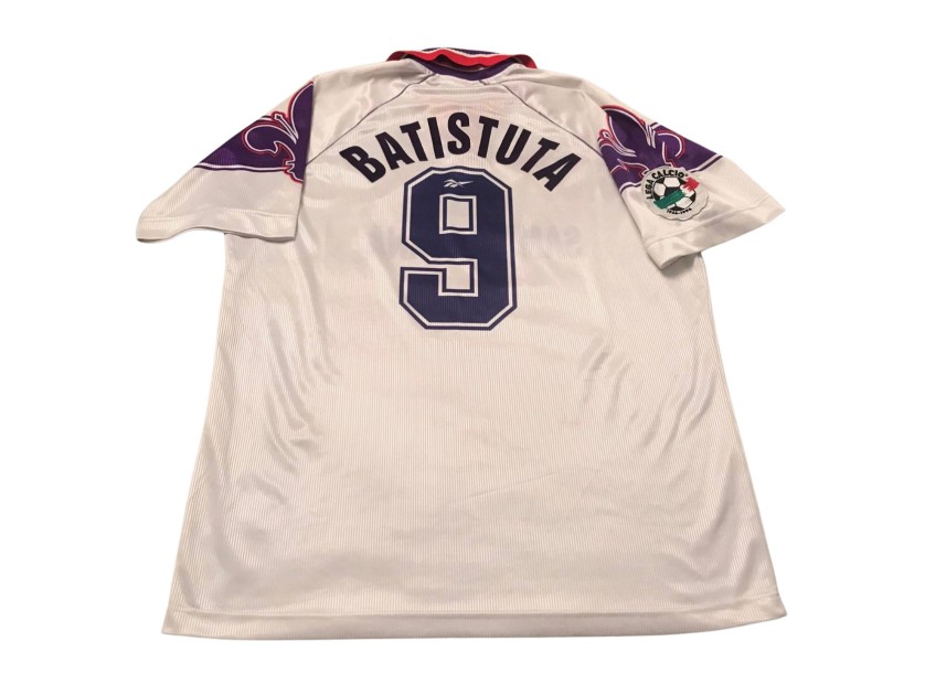 Batistuta's Match-Issued Shirt Fiorentina, 1996/97