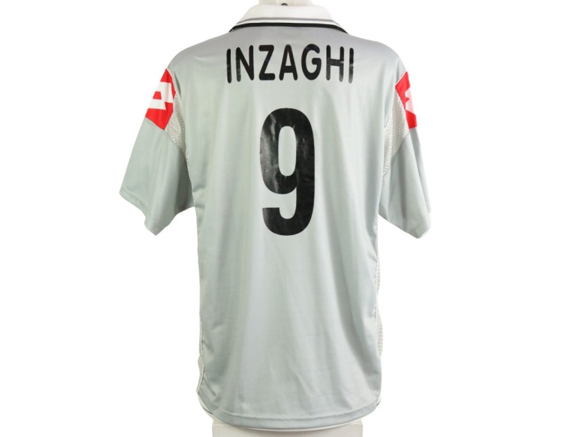 Maglia gara Inzaghi Juventus, Coppa Italia 2000/01 - CharityStars