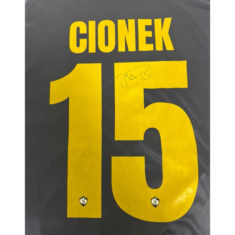 Cionek's Signed Unwashed Shirt, Cavese vs Monopoli 2026 - Run for Meyer