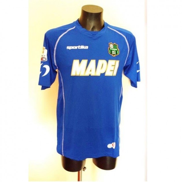Acerbi Sassuolo match iussed/worn shirt, Tim Cup 2014/2015
