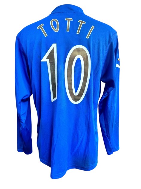 Totti's Unwashed Shirt, Italy vs Romania 2003