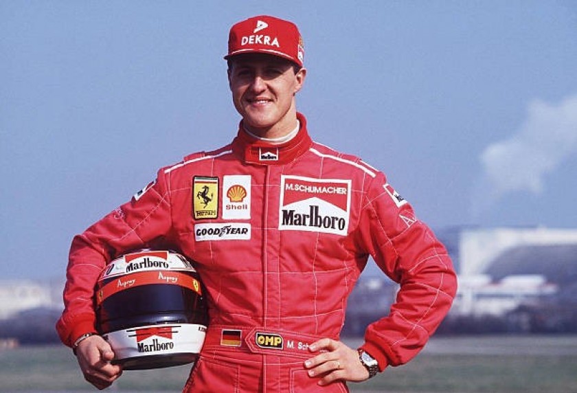 Official Ferrari Dekra Cap, 1996 - Signed by Michael Schumacher