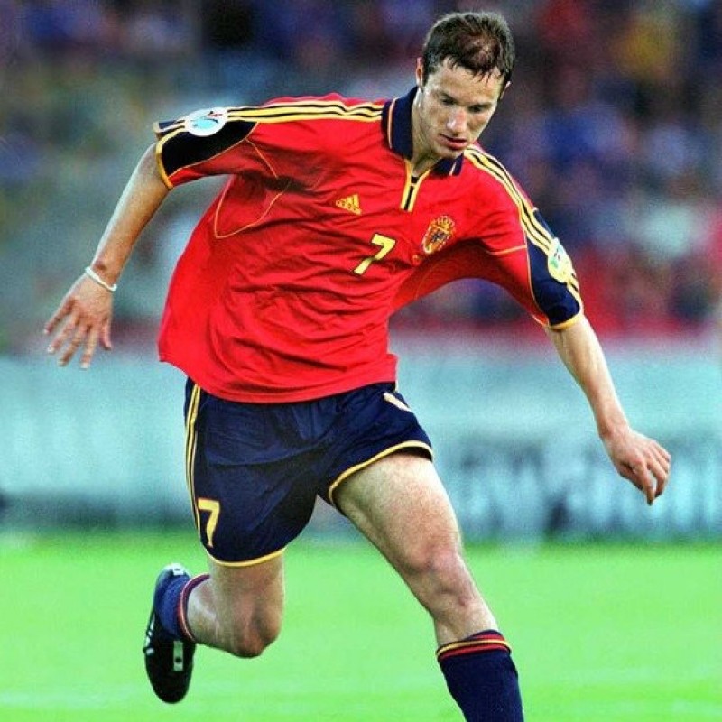 Helguera's Match Shirt, Yugoslavia vs Spain 2000