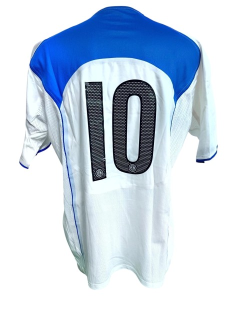 Adriano's Inter Match-Issued Shirt, 2004/05