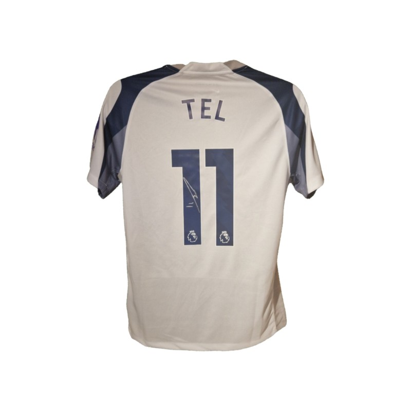 Mathys Tel Signed Tottenham Hotspur 2025-26 Home Football Shirt