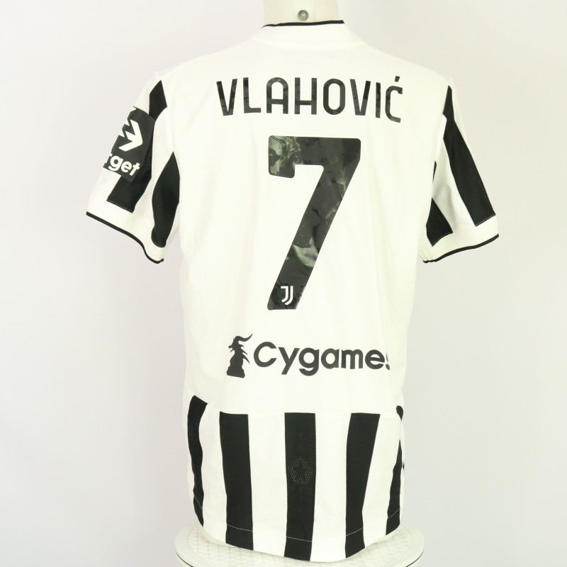 Maglia gara Vlahovic Juventus, 2021/22