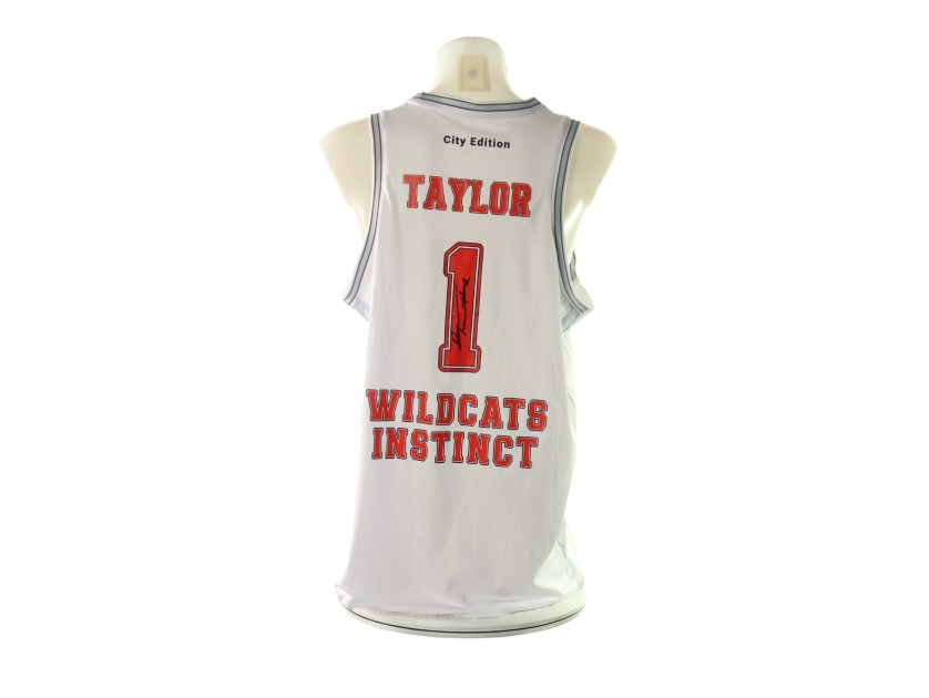 Taylor's Urania Basket "Special Edition" Signed Match-Worn Home Jersey, 2025/26