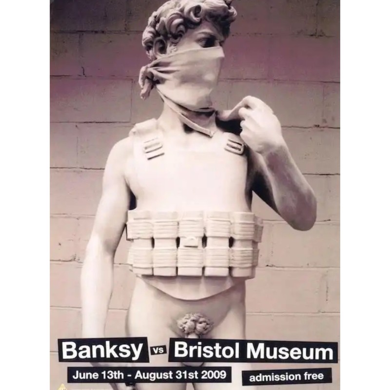 "David (Banksy vs Bristol Museum)" di Banksy